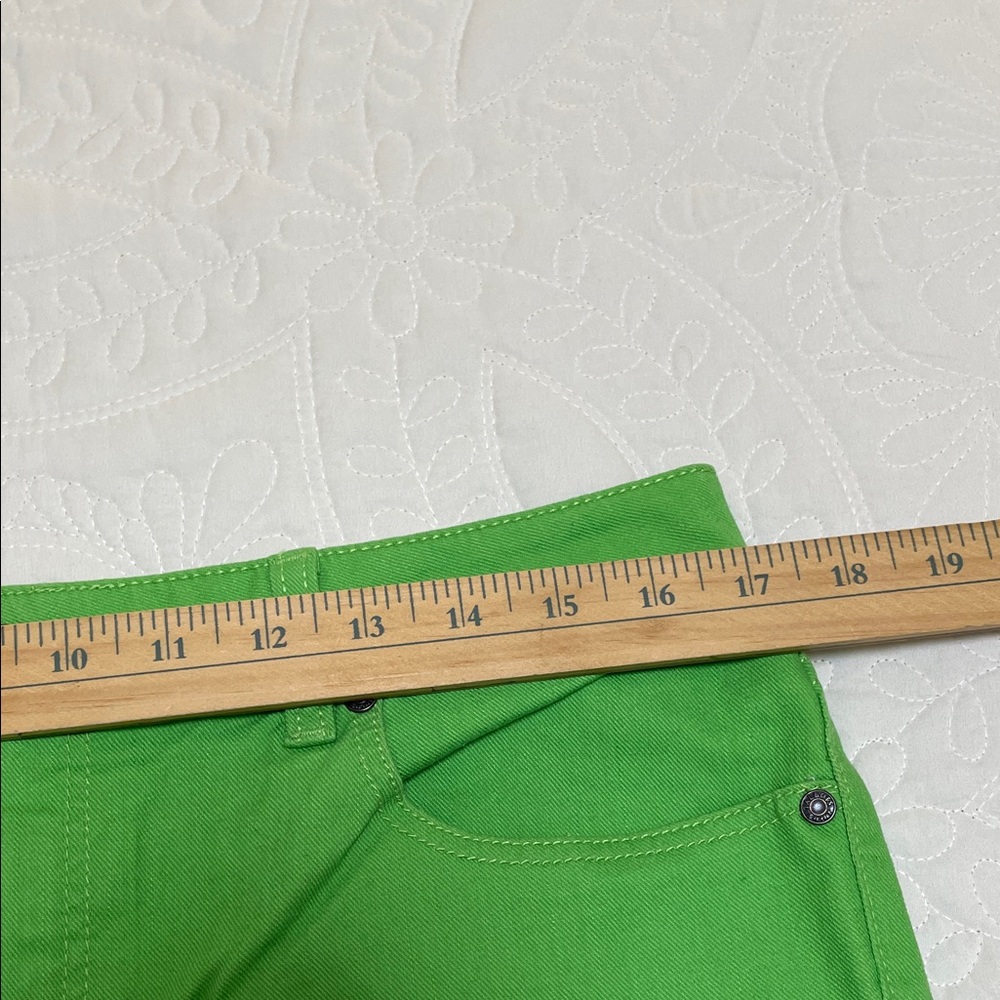 Talbots Straight-Leg Jeans in Bright Green - Picture 9 of 14